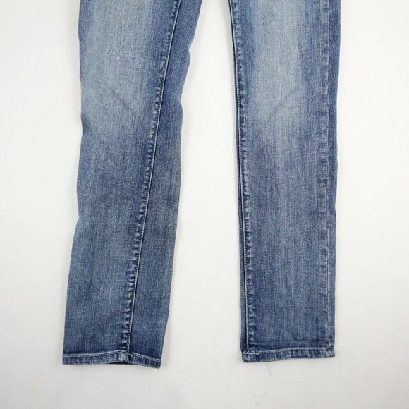 Vigoss Womens Slim Skinny Jeans Light Wash Denim Low Rise Size 7 - Picture 2 of 8